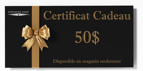 Certificat Cadeau 50